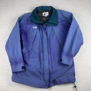 Vintage MEC Canada Goretex Jacket Mens Blue/Purple Mountain Equipment CoOp READ*